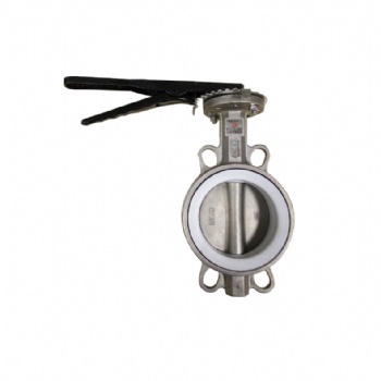 SS wafer butterfly valve