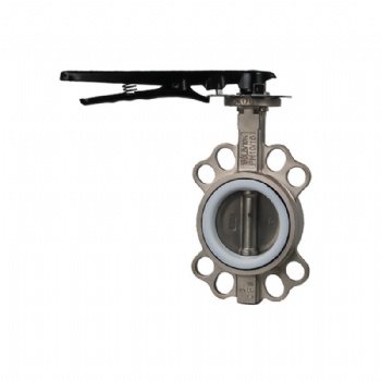 SS wafer butterfly valve