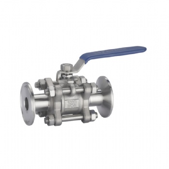 3-PC clamp ball valve