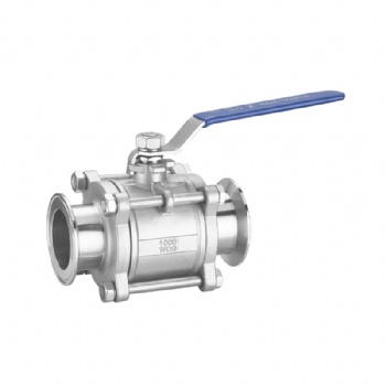 3-PC clamp ball valve