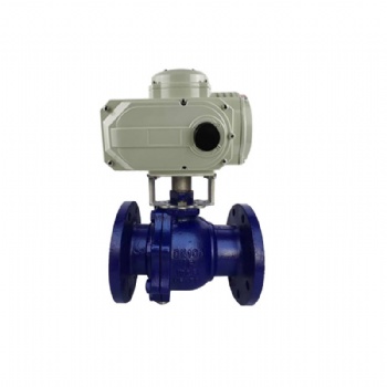 Flange electric cast steel ball valve