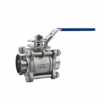 Welded ss ball valve cf8m 1000wog