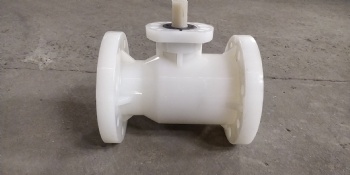 Electric PVDF flange ball valve