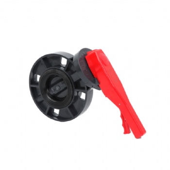 PVDF/PVC/CPVC/PPH butterfly valve