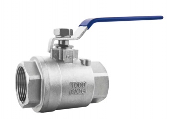 mini 2pc  NPT BSP ball valve SS