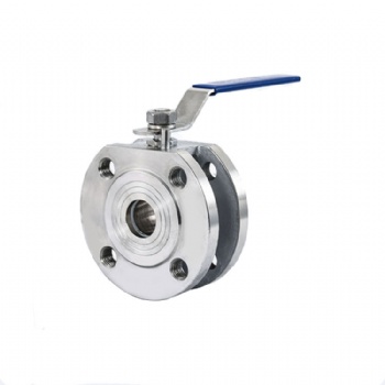 Flanged 1 inch wafer ball valve water