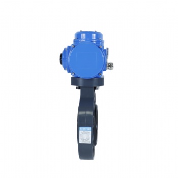 PVC butterfly valve electric actuator