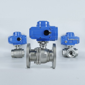 Flange electric ball valve