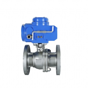 Flange electric ball valve