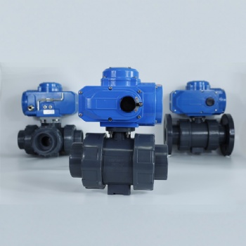 UPVC  Waterproof Motorized Ball Valve