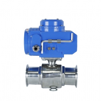 Electric Clamp Sanitary ball valve